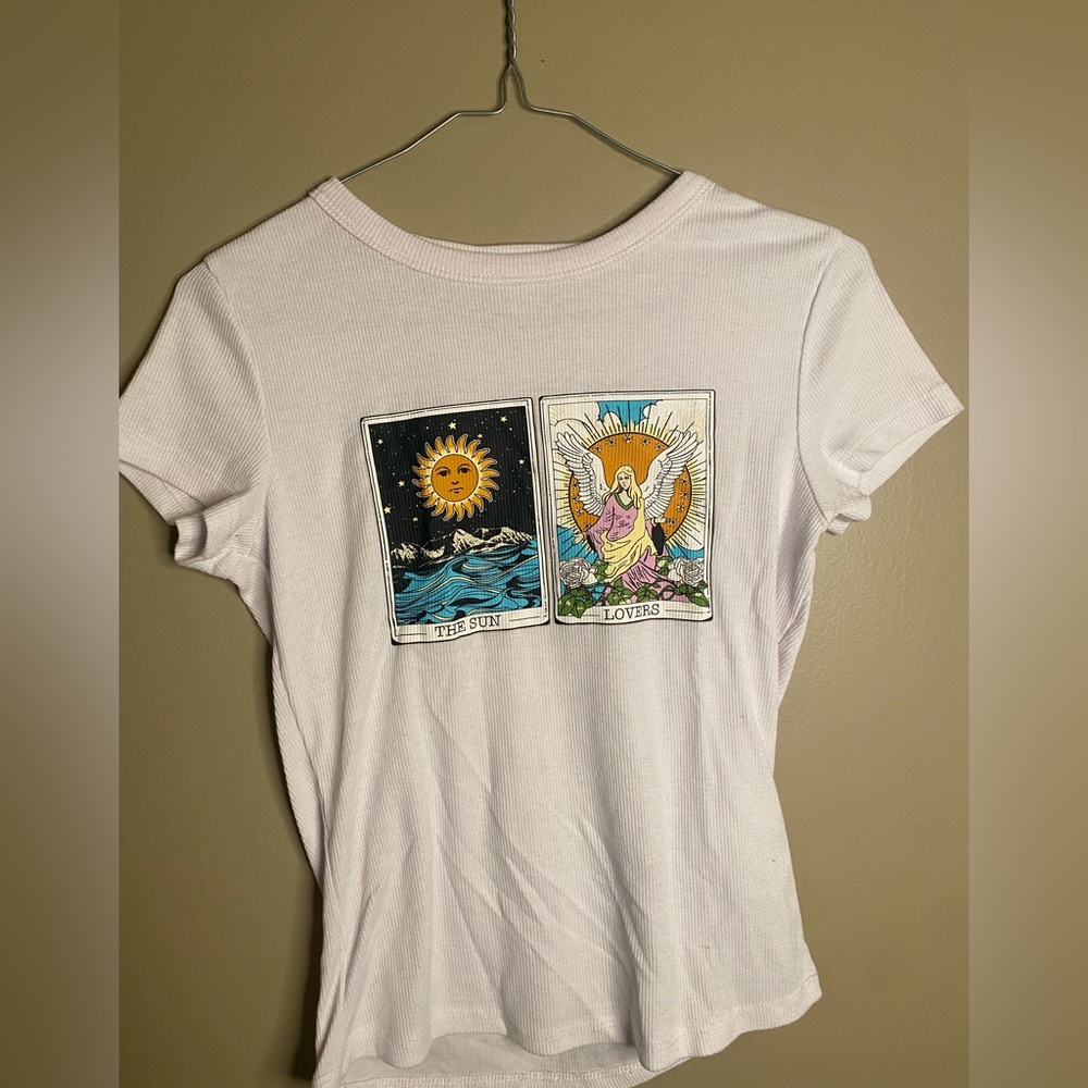 nature card small graphic tee